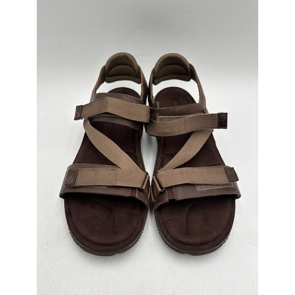 MERRELL TERRANT STRAP J91517 Men's NEW Mesh Sandals Brown US Size 12 NIB - Picture 6 of 11